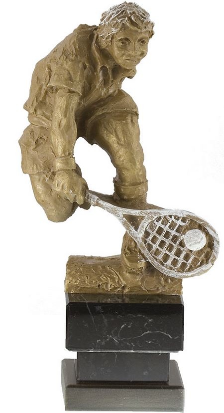 Trofeo para tenis figura masculina 