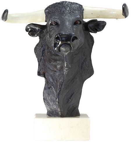 Trofeo varios acabados toro Toro Negro 25 cm 19 cm 16 cm 