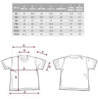 CAMISETA PERSONALIZABLE NIÑO-NIÑA 