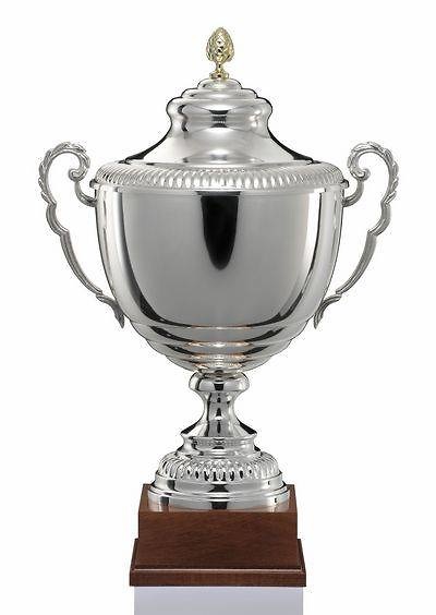 Copa Almez Plateada Ondulada 