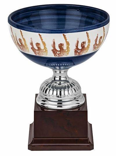 Copa Estrelicia Tricolor Cerámica 