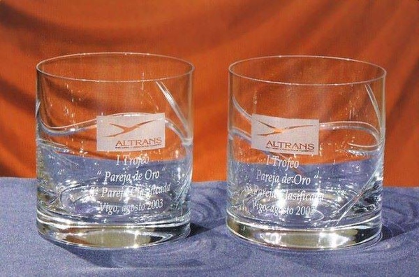 Juego Whisky Galla Vasos Dos 
