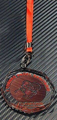 Medalla Deportiva Bosquimano Deportiva Cristal 