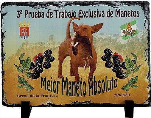 Placa de pizarra Leganés personalizable 