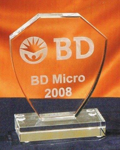 Trofeo Antandroy Escudo Cristal 