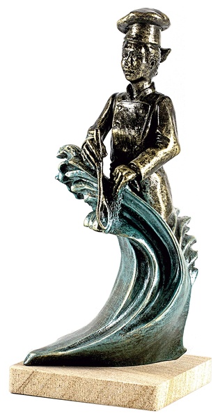 Trofeo Cocinera Profesion Resina 