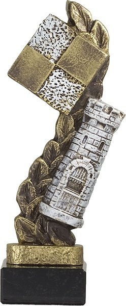 Trofeo Tablon Ajedrez 25 cm 