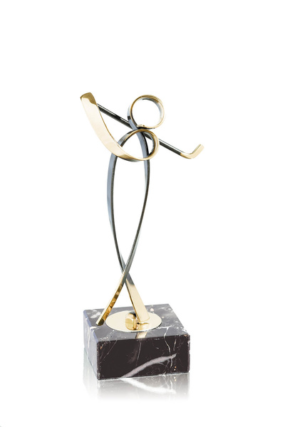 Trofeo latón de golf 
