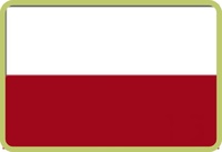 Cinta medalla Blanco y Rojo.