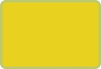 Cinta medalla en amarillo dos medidas