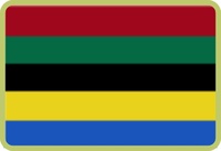 Cinta  multicolor, para medalla.