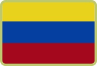 Cinta para medalla Amarillo-Azul-Rojo.