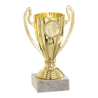 Copa económica acabado oro acrílica