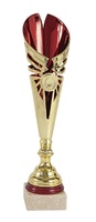 Copa económica dorado y rojo Estepa