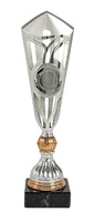 Copa economica estilizada plata cobre modelo progreso