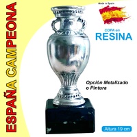 Copa  simil Eurocopa 2024 fabricada en resina