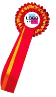 Escarapela Roja y Amarilla