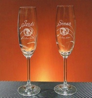 Juego Copas Enenga Cristal Champan