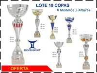 Lote de 18 copas Promoción Buyla