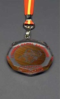 Medalla Deportiva Bosquimano Deportiva Cristal