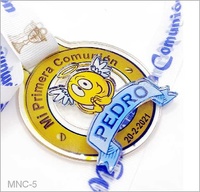 Medalla metacrilato emoticono angelito