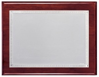 Placa Conmemorativa Cadavos Plateadas