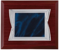 Placa Conmemorativa Chandrexa  fondo azul