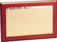Placa Conmemorativa latón-aluminio detalle borde