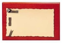 Placa Conmemorativa latón-aluminio detalles