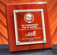 Placa conmemorativa Bujeba Cristal