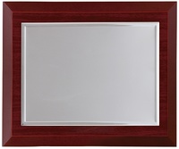 Placa conmemorativa de aluminio rectangular lisa