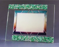 Placa conmemorativa verde mate 