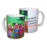 TAZA MUG PERSONALIZABLE DE PLASTICO