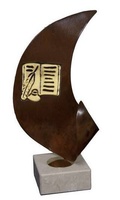 Trofeo Aplique con detalles de Literatura Oriana