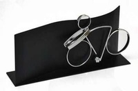 Trofeo Artesanal Laton Ciclismo-alargado negro