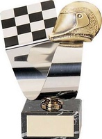 Trofeo Automovilismo Casco y Bandera