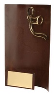 Trofeo Automovilismo Rectangular Aplique Conductor