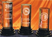 Trofeo Baga Cilindro Cristal