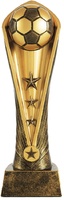 Trofeo Balon estrellas acabado oro envejecido