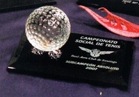 Trofeo Barotse Golf Peana Negra