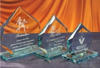 Trofeo Bemba Heptagonal Cristal