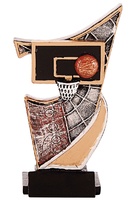 Trofeo Benavente para Baloncesto en resina decorada