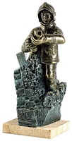 Trofeo Bombero Profesion Resina