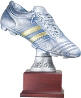 Trofeo Bota Futbol Plata