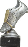 Trofeo Bota Futbol Plateada
