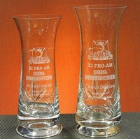 Trofeo Chikide Plata Florero Cristal