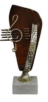 Trofeo Clave de sol y pentagrama Amazonas