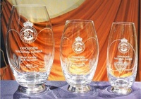 Trofeo Comores Florero Oval Cristal