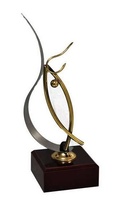 Trofeo Cuarzo Pez y Anzuelo 