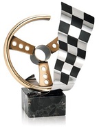 Trofeo Cuarzo Volante en Latón